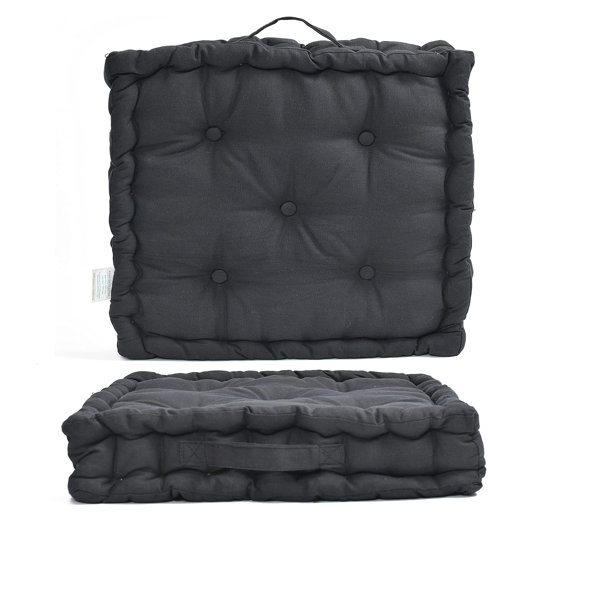 Faux leather 2024 booster cushion